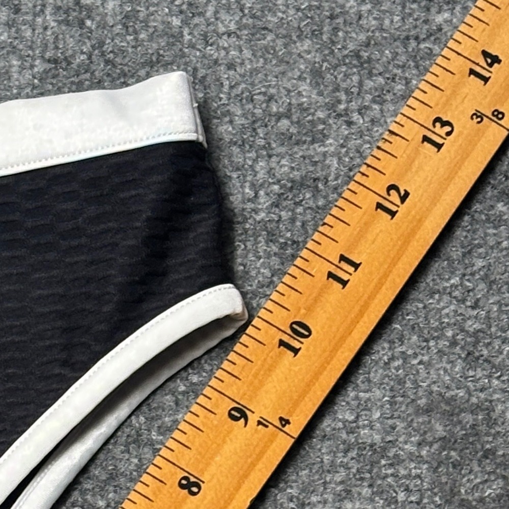 Calzedonia Bikini Set Womens S Black White Cobey Seersucker Underwire Halter - Picture 10 of 11
